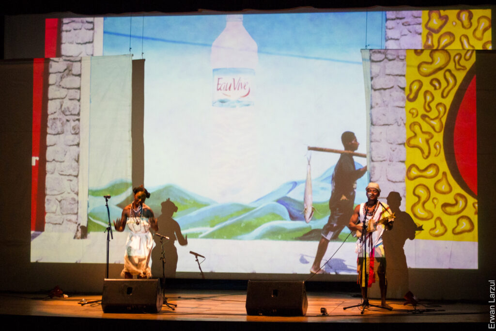 Concert à l'Institut Français de Madagascar dans le cadre de l'exposition 'Madagascar, sur le chemin de la musique"